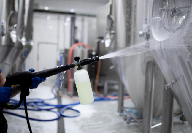 Industrial Equipment Cleaning